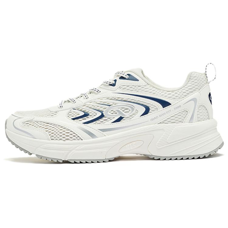 QIAODAN Нескользящие легкие низкие повседневные кроссовки для бега, мужские, белые, синие
QIAODAN Нескользящие легкие низкие повседневные кроссовки для бега, мужские, белые, синие