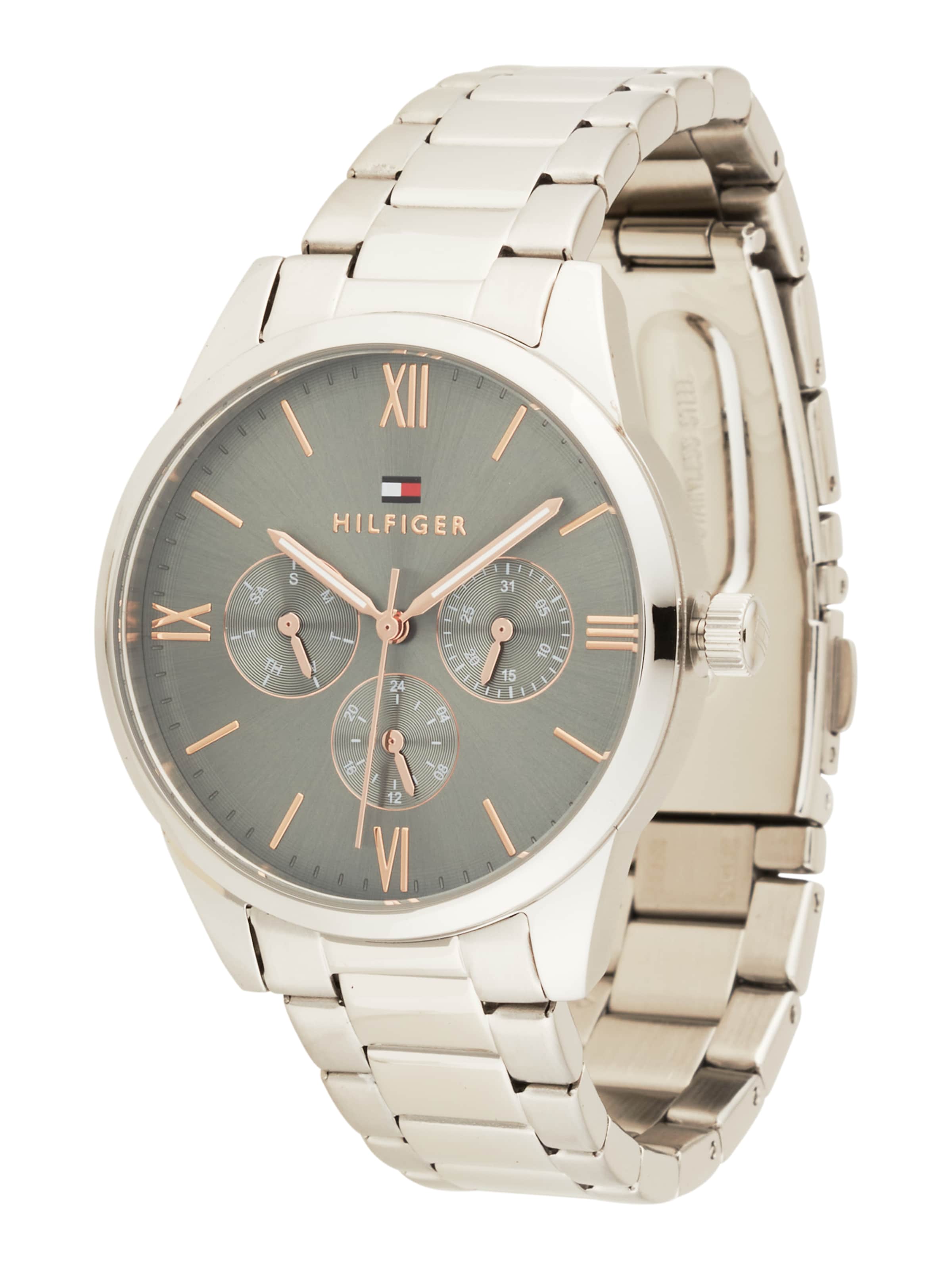 TOMMY HILFIGER Часы 'CAMILLE' в серебристом цвете
TOMMY HILFIGER Часы 'CAMILLE' в серебристом цвете