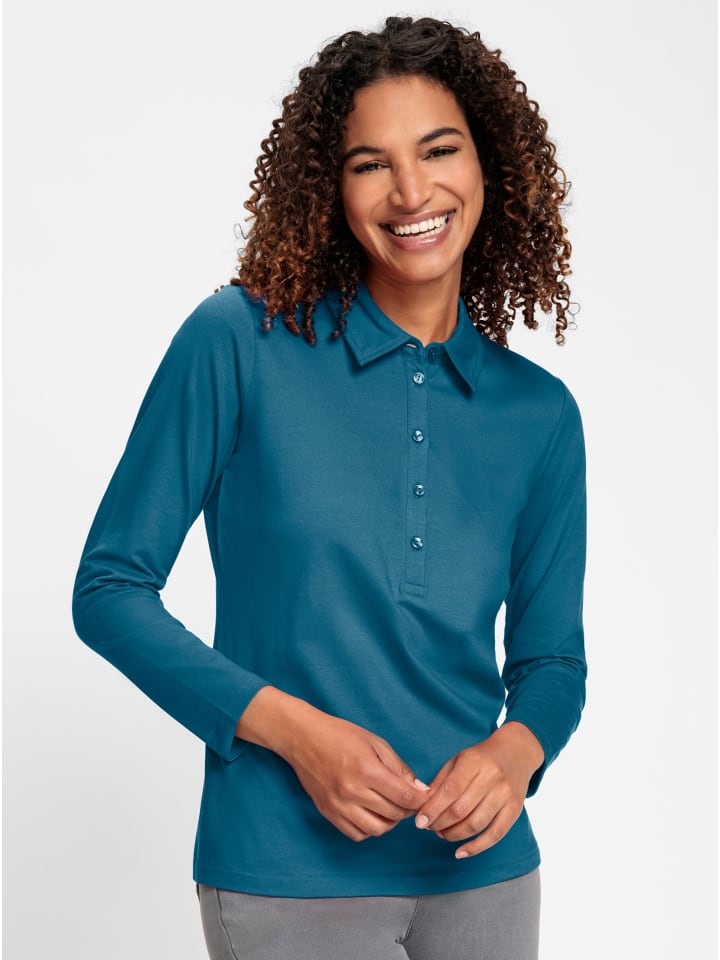 Рубашка поло цвета топаза WITT WEIDEN
Рубашка поло цвета топаза WITT WEIDEN