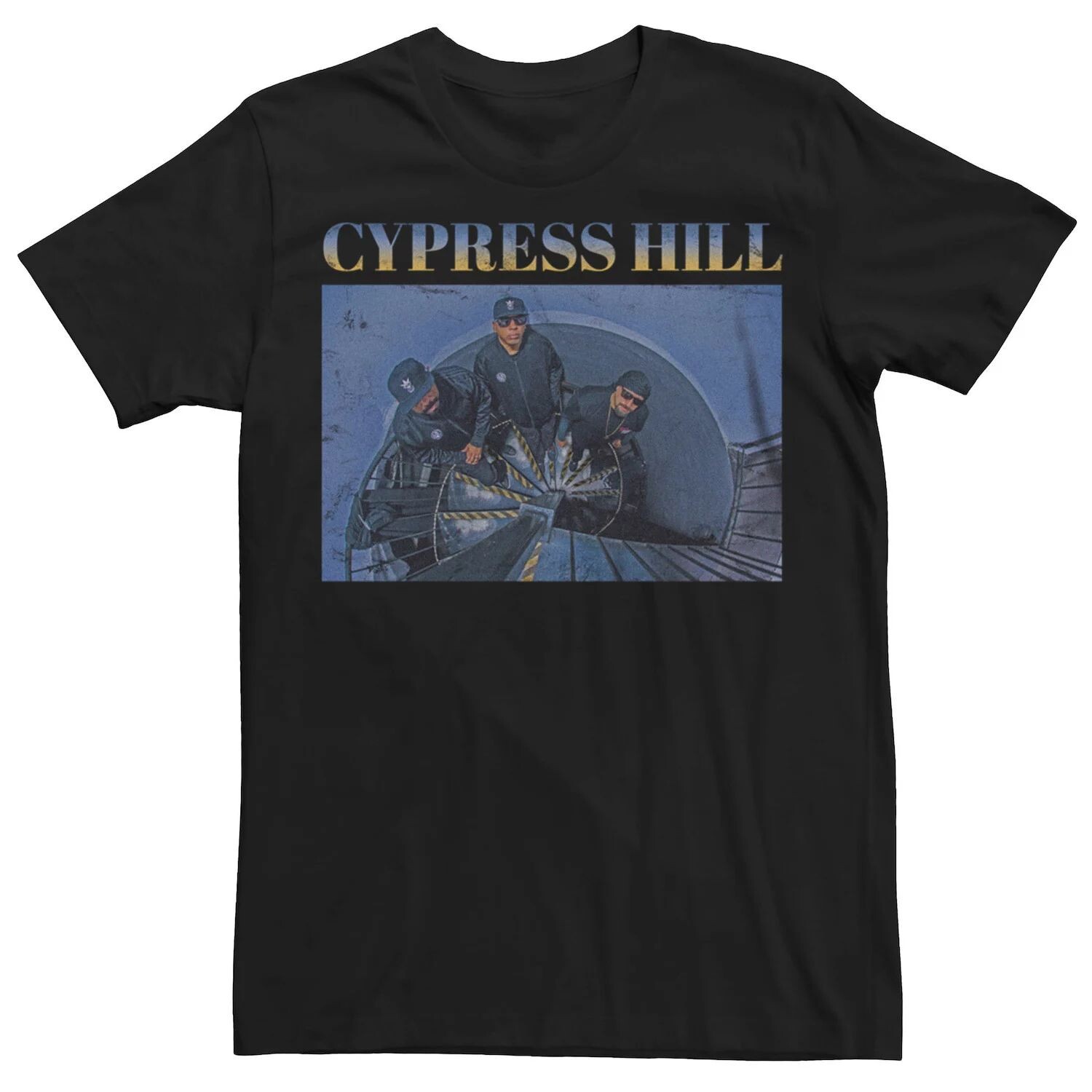Мужская футболка с изображением винтовой лестницы Cypress Hill Licensed Character
Мужская футболка с изображением винтовой лестницы Cypress Hill Licensed Character