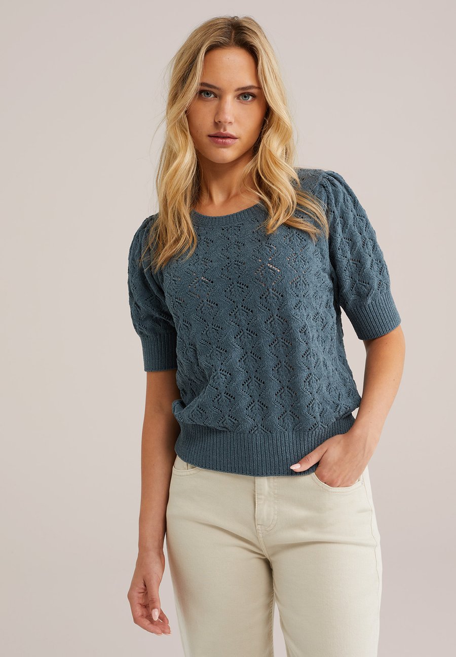 Джемпер WE Fashion Jumper, Green Blue/Metallic Blue
Джемпер WE Fashion Jumper, Green Blue/Metallic Blue