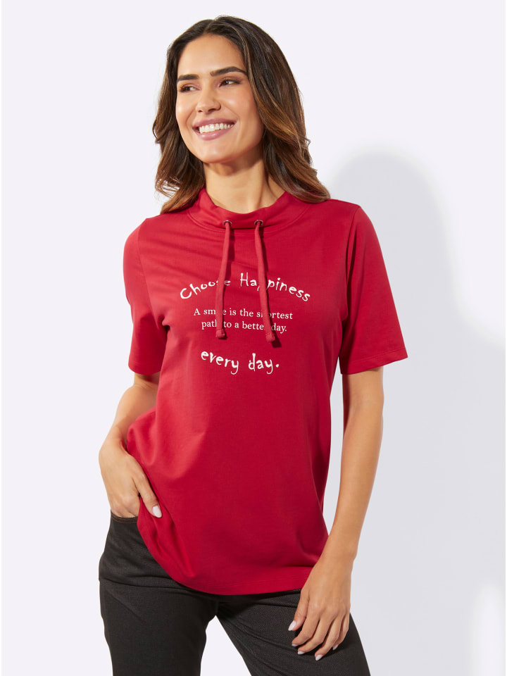 Рубашка с короткими рукавами клубничного цвета Sieh an!
Рубашка с короткими рукавами клубничного цвета Sieh an!