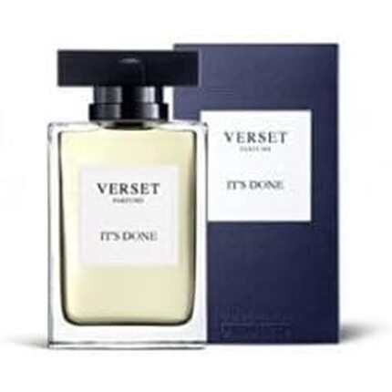 Verset Parfums IT'S DONE Парфюмированная вода-спрей для мужчин 100 мл
Verset Parfums IT'S DONE Парфюмированная вода-спрей для мужчин 100 мл