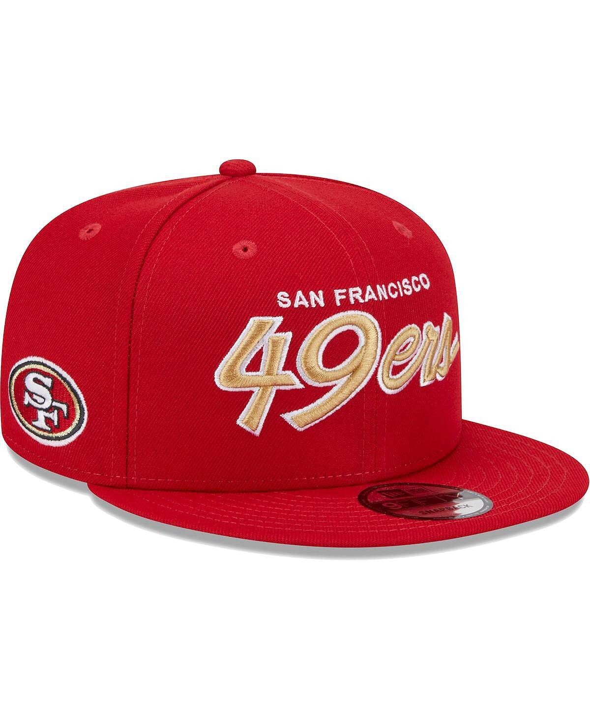 Мужская бейсболка Scarlet San Francisco 49ers Main Script 9FIFTY Snapback New Era
Мужская бейсболка Scarlet San Francisco 49ers Main Script 9FIFTY Snapback New Era