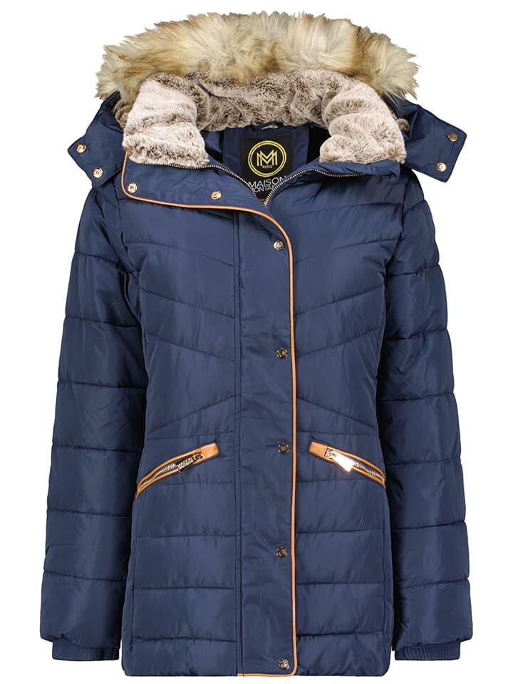 Пуховик Maison Montaigne Winterjacke Ajumai, темно-синий
Пуховик Maison Montaigne Winterjacke Ajumai, темно-синий