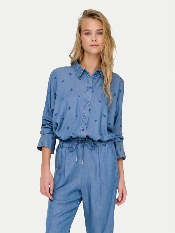 Свободная рубашка New Grace 15337926 Only, синий
Свободная рубашка New Grace 15337926 Only, синий