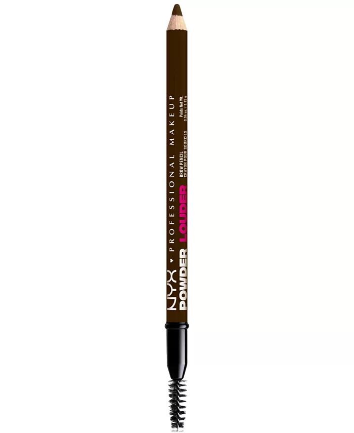 Пудровый карандаш для бровей Louder Nyx Professional Makeup, цвет Black
Пудровый карандаш для бровей Louder Nyx Professional Makeup, цвет Black