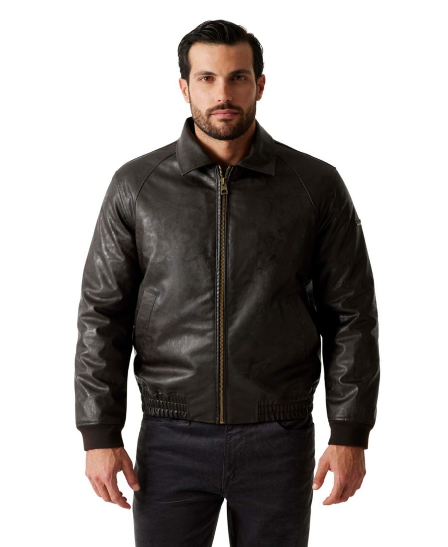 Мужская куртка-авиатор на молнии GUESS, Dark Brown
Мужская куртка-авиатор на молнии GUESS, Dark Brown