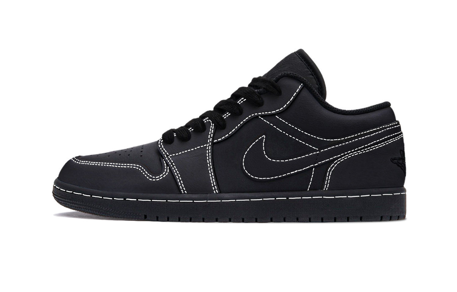 Jordan Air 1 Black Warrior AJ Cushioning, Wear Resistant Low top Vintage Basketball Shoes Men's Black White
Jordan Air 1 Black Warrior AJ Cushioning, Wear Resistant Low top Vintage Basketball Shoes Men's Black White