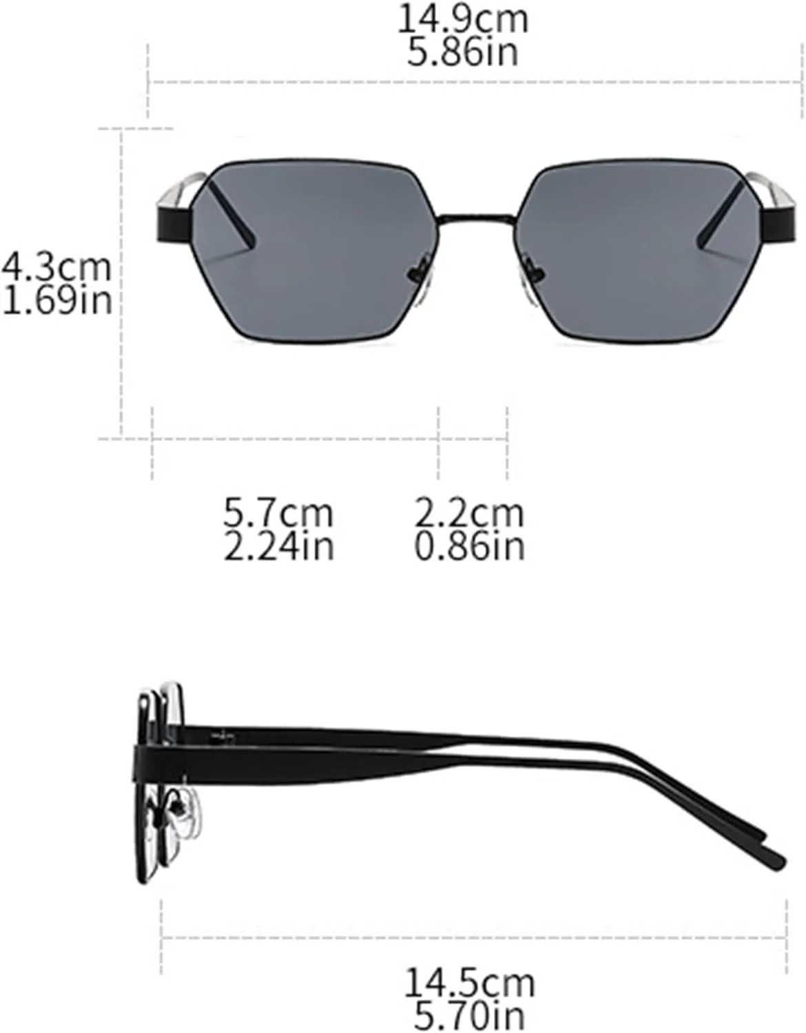 Женские солнцезащитные очки Bullabulling Fashion Hexagon в ретро-стиле с золотистой металлической геометрической оправой и защитой от УФ-излучения UV400, Light Tea
Женские солнцезащитные очки Bullabulling Fashion Hexagon в ретро-стиле с золотистой металлической геометрической оправой и защитой от УФ-излучения UV400, Light Tea