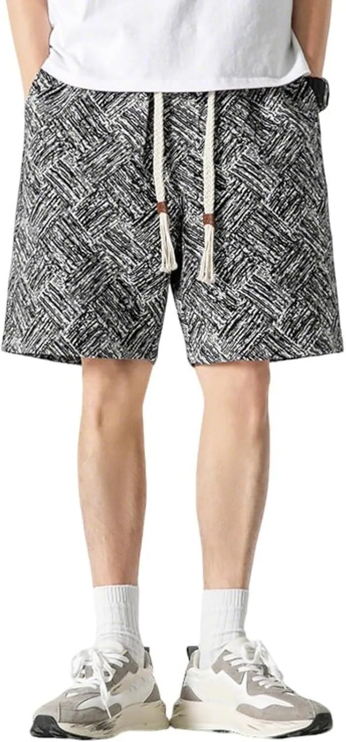 Шорты Casual для мужчин с эластичным поясом на шнурке, свободные, широкие, с принтом, для пляжа и спорта, с карманами OWSHIFKSGEG
Шорты Casual для мужчин с эластичным поясом на шнурке, свободные, широкие, с принтом, для пляжа и спорта, с карманами OWSHIFKSGEG