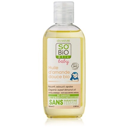 So'Bio Tic Органическое гипоаллергенное масло сладкого миндаля 100 мл, So Bio Etic
So'Bio Tic Органическое гипоаллергенное масло сладкого миндаля 100 мл, So Bio Etic