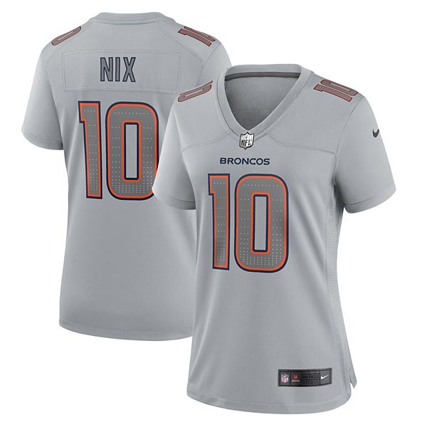 Женская футболка Bo Nix Denver Broncos Nike
Женская футболка Bo Nix Denver Broncos Nike