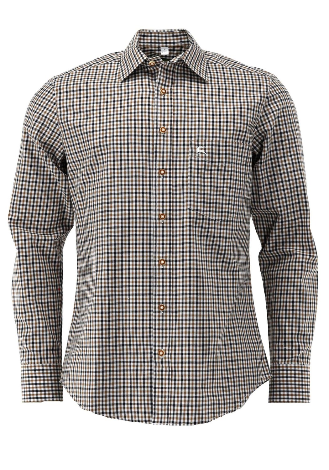 Рубашка OS Trachten Tupopa, цвет mittelbraun
Рубашка OS Trachten Tupopa, цвет mittelbraun