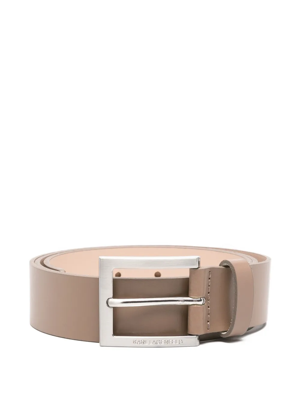 Кожаный ремень с квадратной пряжкой KARL LAGERFELD, нейтральный
Кожаный ремень с квадратной пряжкой KARL LAGERFELD, нейтральный