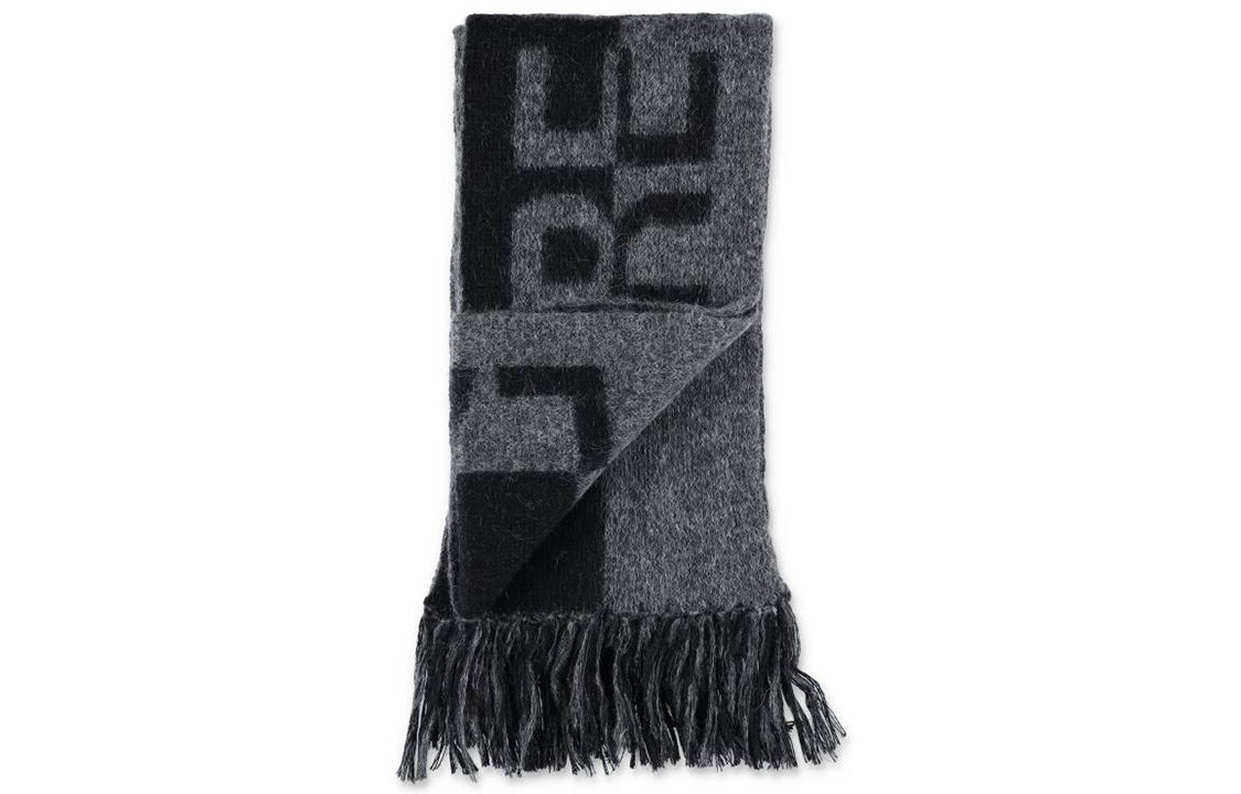 SAINT LAURENT Мужской вязаный шарф, Black/Gray
SAINT LAURENT Мужской вязаный шарф, Black/Gray