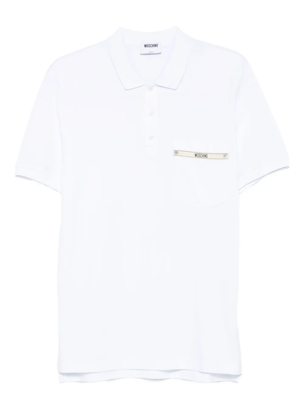 Рубашка поло с логотипом Moschino, белый
Рубашка поло с логотипом Moschino, белый