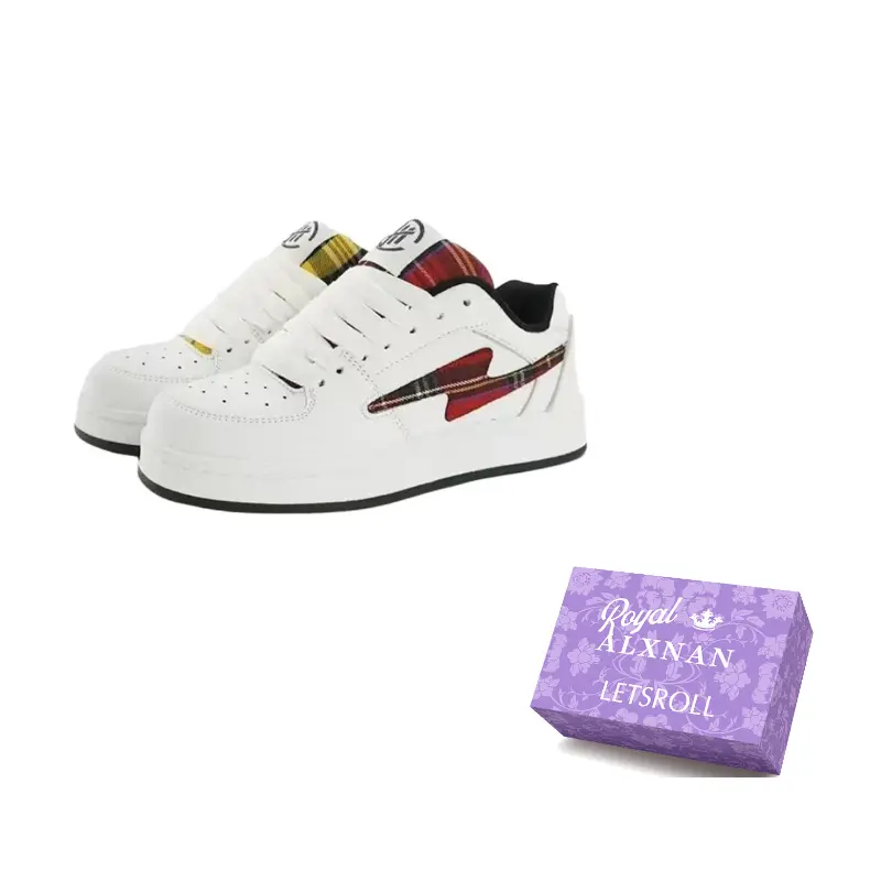 Alxnan Низкие скейтерские кроссовки унисекс - непарные, цвет Mismatched 
Alxnan Низкие скейтерские кроссовки унисекс - непарные, цвет Mismatched