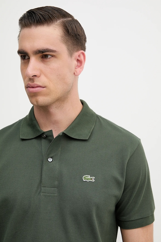 Хлопковая поло Lacoste, зеленый
Хлопковая поло Lacoste, зеленый