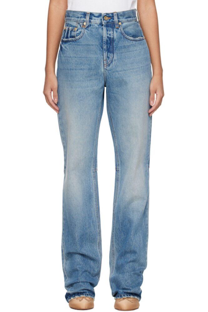 Синие джинсы 'The Straight de Nîmes' JACQUEMUS
Синие джинсы 'The Straight de Nîmes' JACQUEMUS