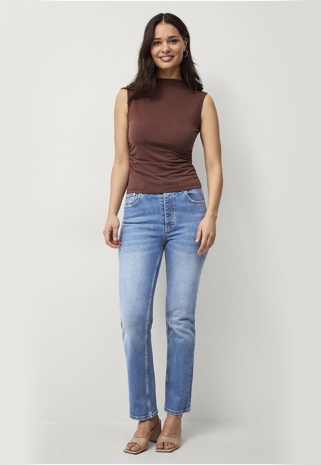 Топ Ellos Collection, коричневый
Топ Ellos Collection, коричневый