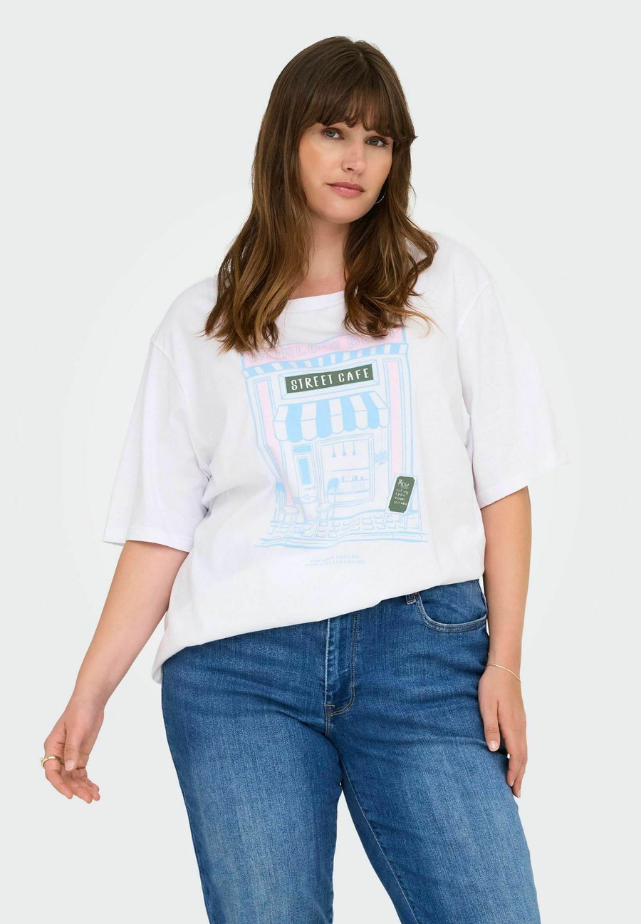 Футболка ONLY Carmakoma Print T-shirt, Bright White /White, Белый, Футболка ONLY Carmakoma Print T-shirt, Bright White /White
Футболка ONLY Carmakoma Print T-shirt, Bright White /White, Белый, Футболка ONLY Carmakoma Print T-shirt, Bright White /White