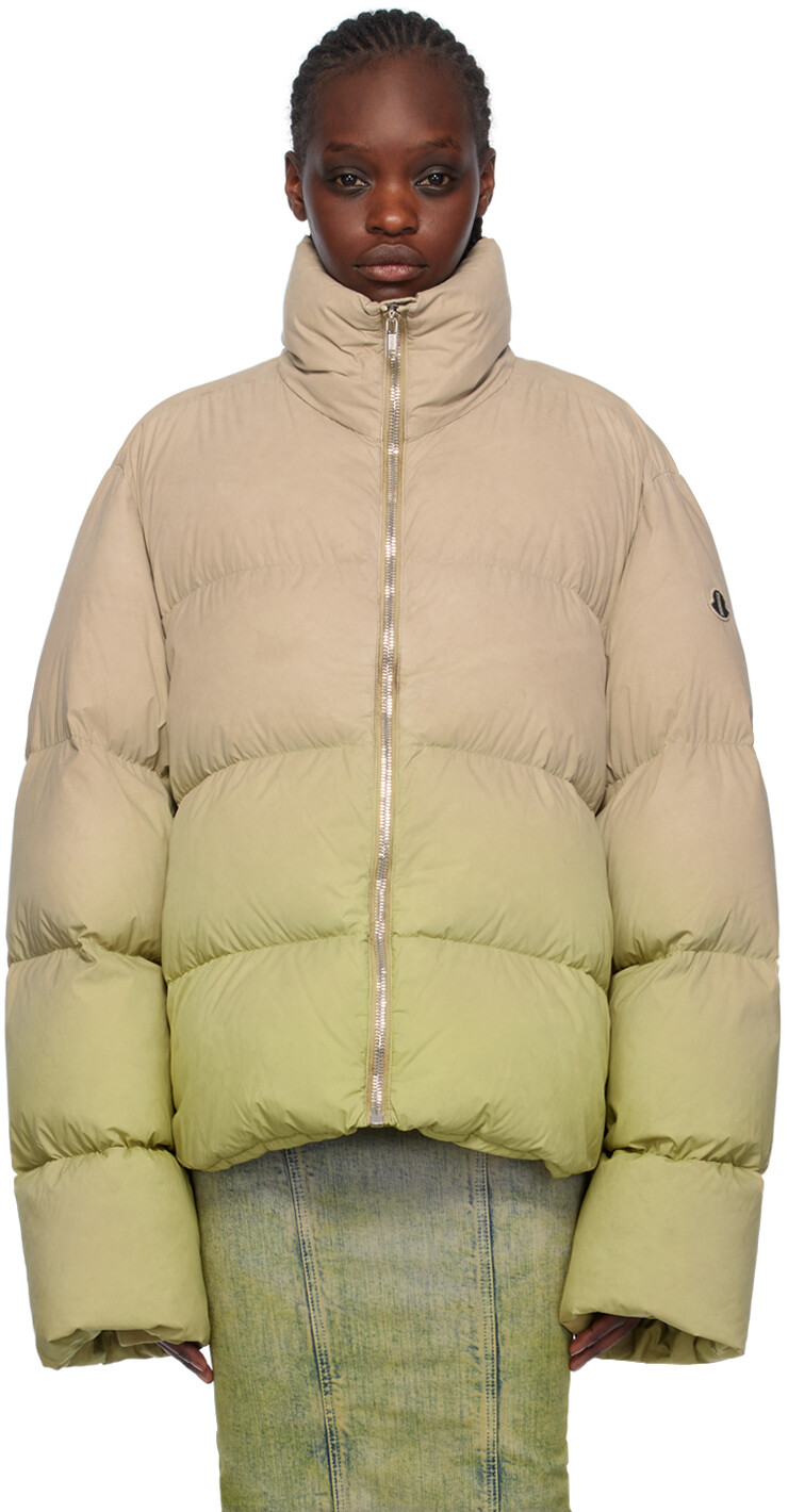 Moncler темно-серо-зеленый циклопический пуховик Rick Owens, цвет Acid degrade
Moncler темно-серо-зеленый циклопический пуховик Rick Owens, цвет Acid degrade
