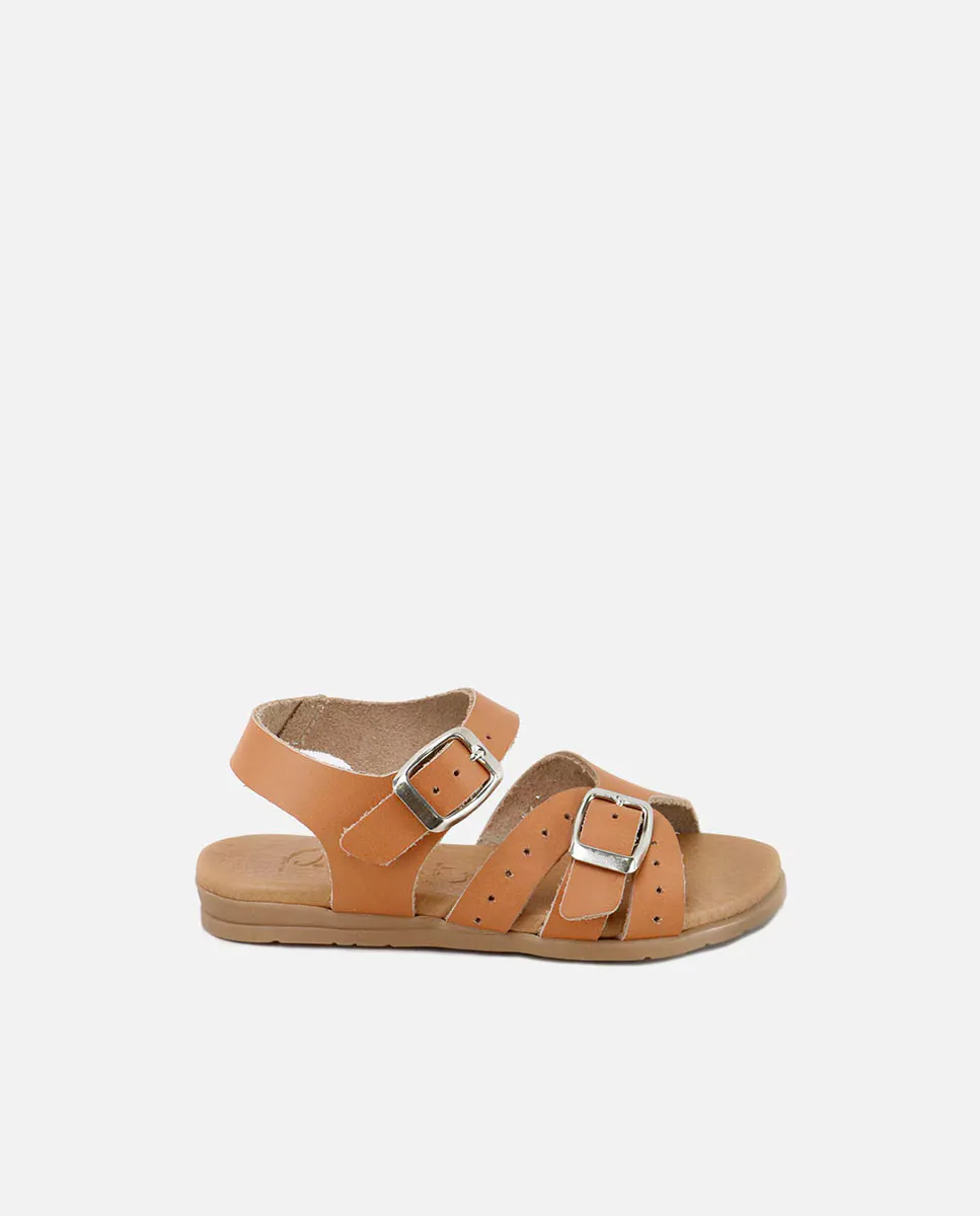 Сандалии для девочек из натуральной кожи с пряжками Eli 1957, коричневый
Сандалии для девочек из натуральной кожи с пряжками Eli 1957, коричневый