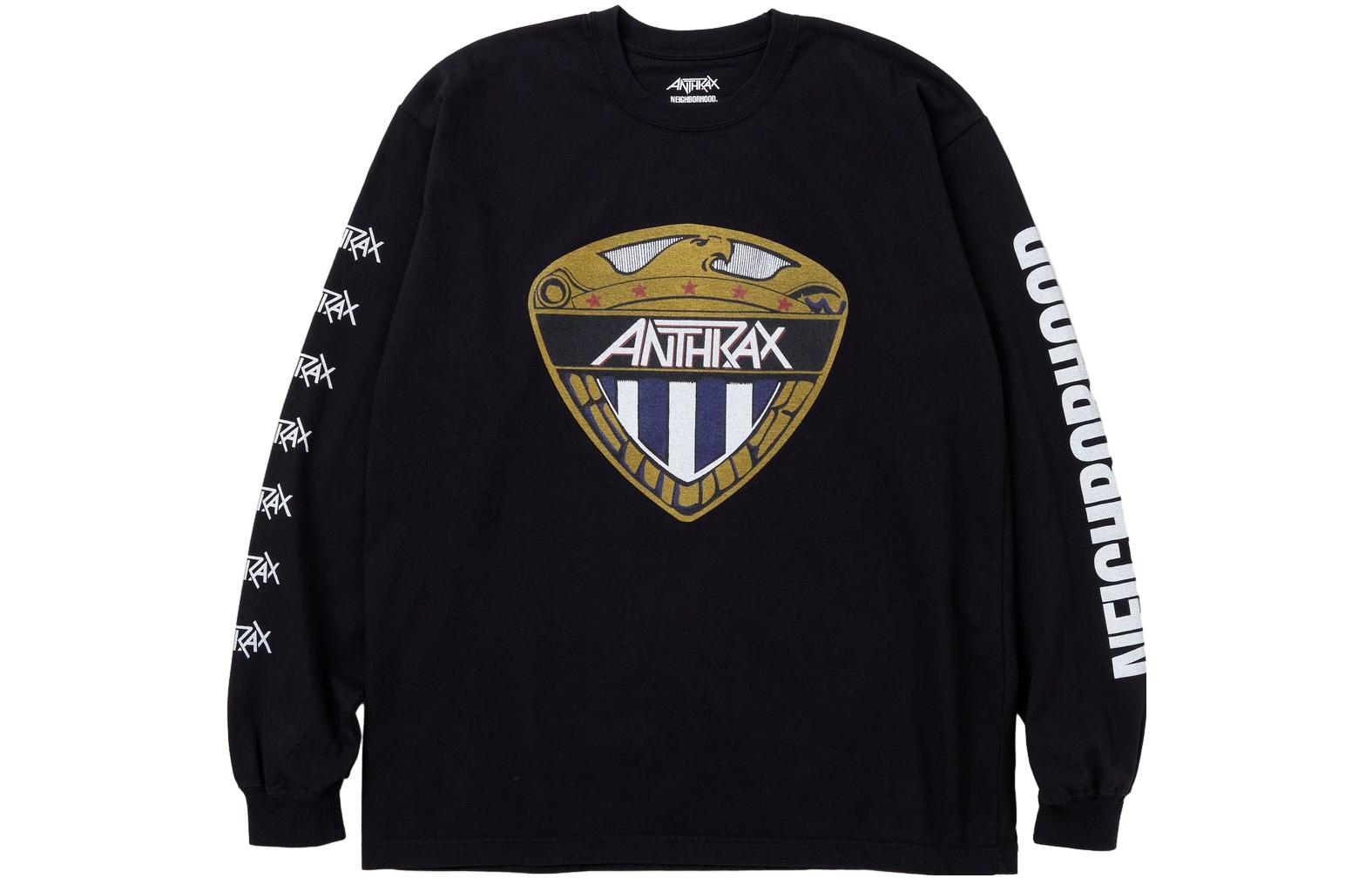 Футболка с длинным рукавом и принтом логотипа NEIGHBORHOOD, черный
Футболка с длинным рукавом и принтом логотипа NEIGHBORHOOD, черный