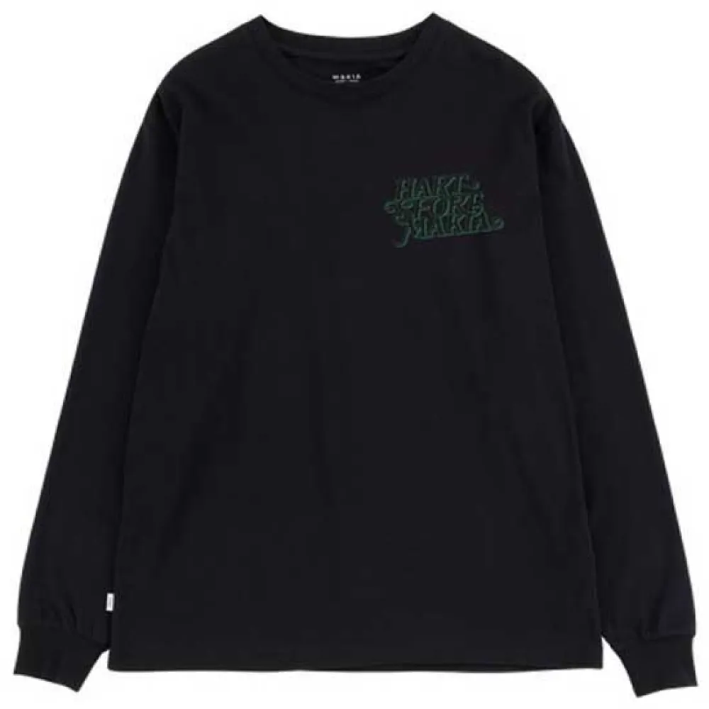 Футболка с длинным рукавом Makia Hartsport, черный
Футболка с длинным рукавом Makia Hartsport, черный