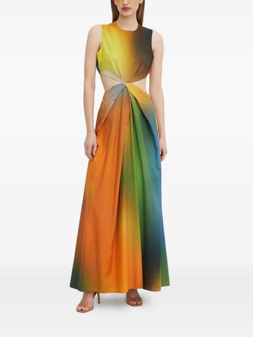 Платье макси с вырезами Silvian Heach, оранжевый
Платье макси с вырезами Silvian Heach, оранжевый