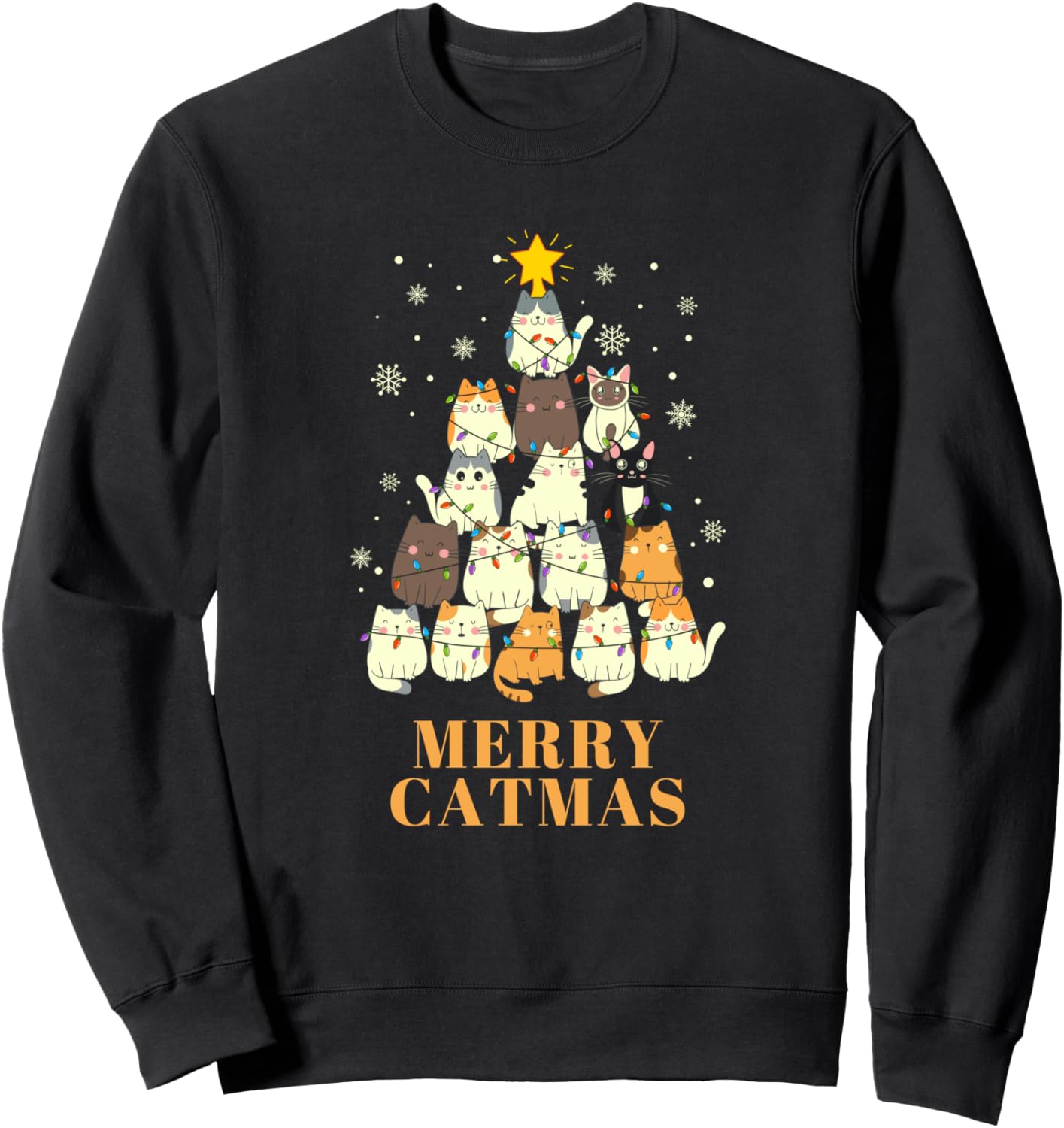 Веселое кошачье Рождество! Забавная толстовка с кошачьим рисунком Merry Catmas Christmas Holidays Funny Cat Gifts, черный
Веселое кошачье Рождество! Забавная толстовка с кошачьим рисунком Merry Catmas Christmas Holidays Funny Cat Gifts, черный