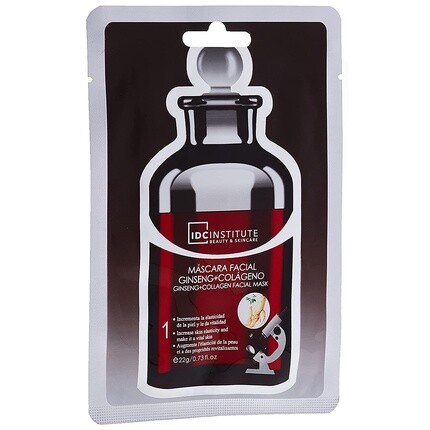 Маска для лица Женьшень+Коллаген 22г, Idc Institute 
Маска для лица Женьшень+Коллаген 22г, Idc Institute