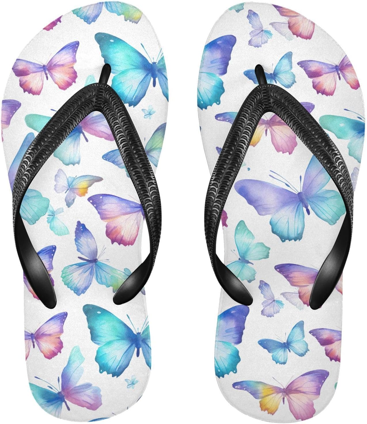 SPRIPORT Красочные шлепанцы-бабочки с тонкой подошвой для женщин и мужчин, удобные повседневные шлепанцы с амортизирующей стелькой и нескользящей резиновой подошвой, летние пляжные сандалии для прогулок, Multicoloured
SPRIPORT Красочные шлепанцы-бабочки с тонкой подошвой для женщин и мужчин, удобные повседневные шлепанцы с амортизирующей стелькой и нескользящей резиновой подошвой, летние пляжные сандалии для прогулок, Multicoloured