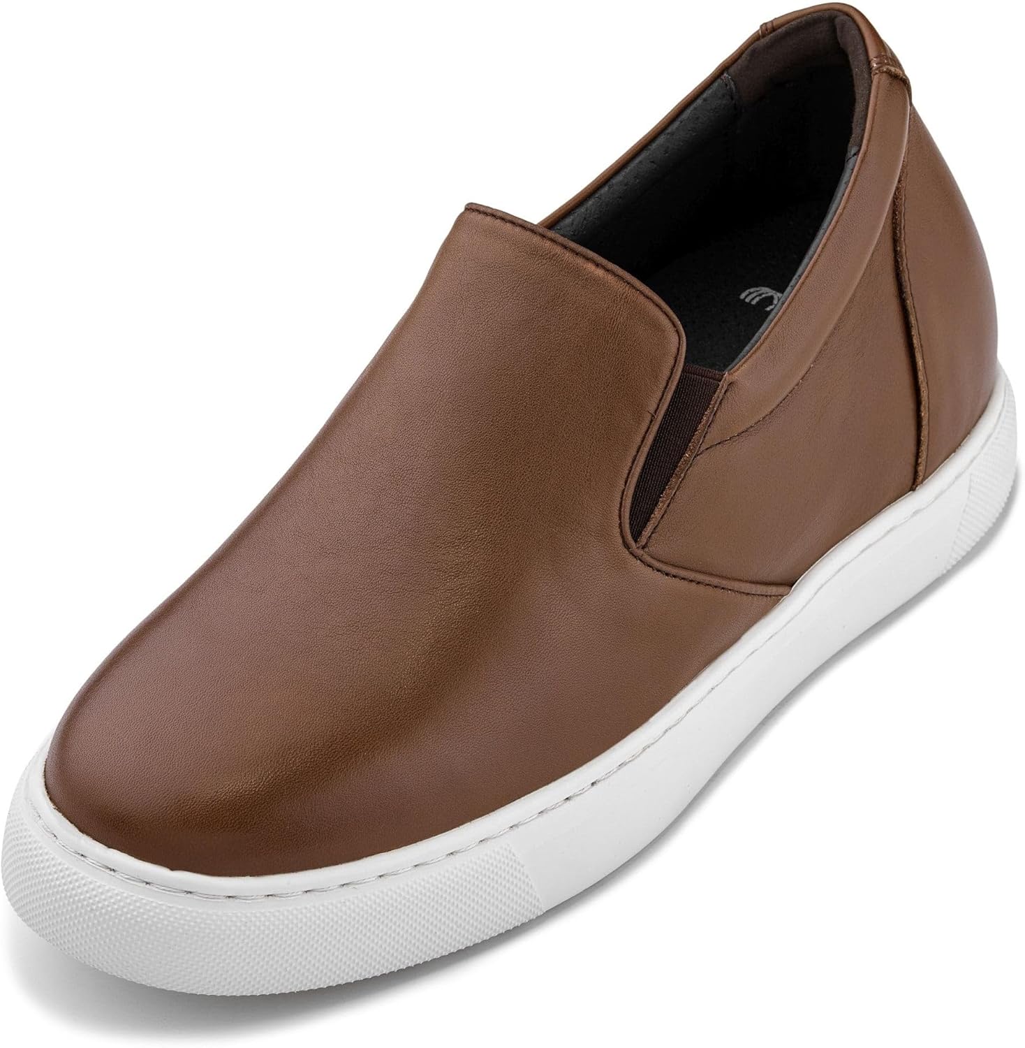 Мужские невидимые туфли-лифтеры CALTO - белая кожа наппа, без шнурков, легкие повседневные лоферы - увеличение роста на 7 см - T1022 - размер 10 D(M) US
Мужские невидимые туфли-лифтеры CALTO - белая кожа наппа, без шнурков, легкие повседневные лоферы - увеличение роста на 7 см - T1022 - размер 10 D(M) US