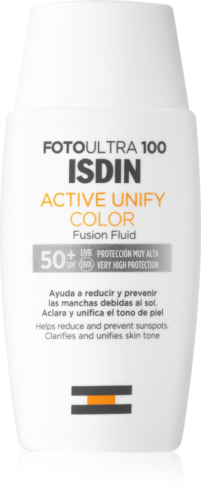Fotoultra 100 active unify защитный крем против темных пятен spf 50+ Isdin, 50 мл
Fotoultra 100 active unify защитный крем против темных пятен spf 50+ Isdin, 50 мл