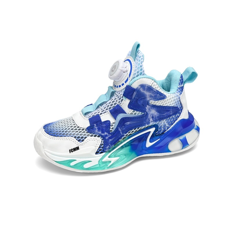 Дышащие баскетбольные кроссовки для детей FCMM, синий
Дышащие баскетбольные кроссовки для детей FCMM, синий