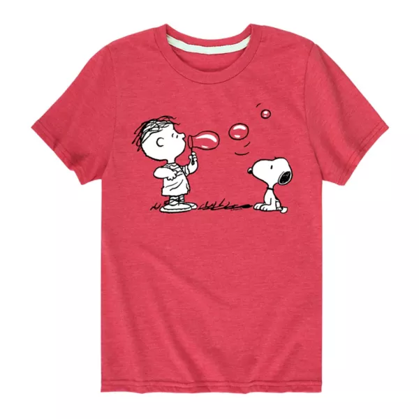 Футболка для мальчиков 8-20 лет с принтом "Арахис" и Снупи в пузырях Licensed Character, красный
Футболка для мальчиков 8-20 лет с принтом "Арахис" и Снупи в пузырях Licensed Character, красный