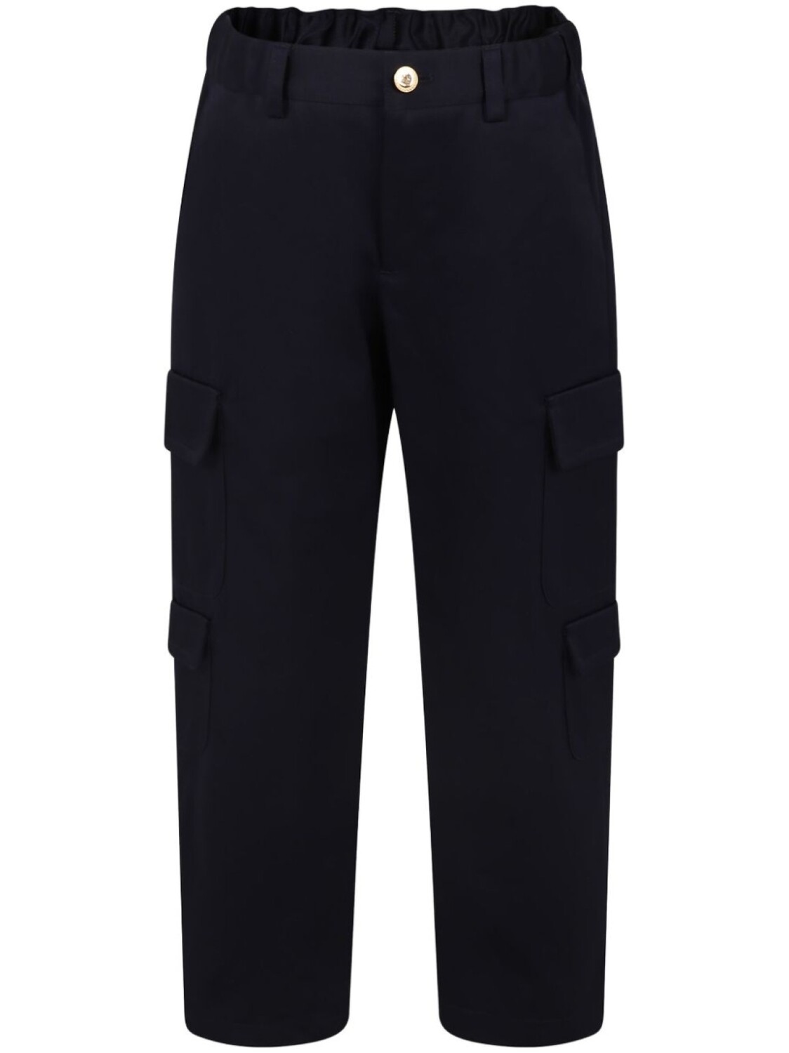 Versace Kids прямые хлопковые брюки-карго, синий
Versace Kids прямые хлопковые брюки-карго, синий