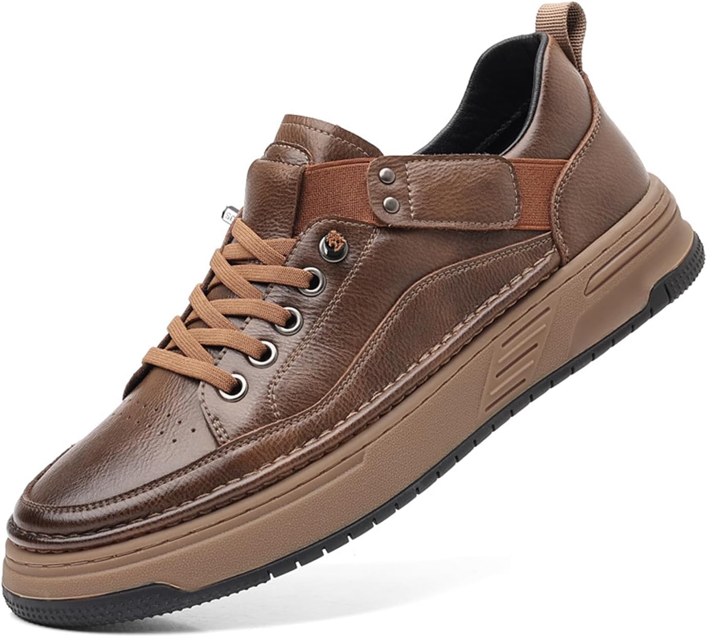 Мужские кроссовки Oxford из натуральной кожи в ретро-стиле, классический круглый носок, удобная мягкая подошва, шнуровка, деловые формальные туфли Fifilapin, коричневый
Мужские кроссовки Oxford из натуральной кожи в ретро-стиле, классический круглый носок, удобная мягкая подошва, шнуровка, деловые формальные туфли Fifilapin, коричневый