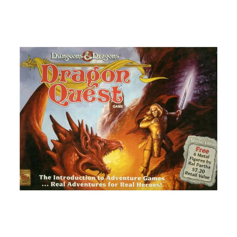 Коробочная игра Dragon Quest, Basic Dungeons & Dragons (Original Edition) - Box Sets & Core Rules
Коробочная игра Dragon Quest, Basic Dungeons & Dragons (Original Edition) - Box Sets & Core Rules