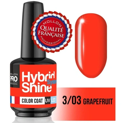 Mol Hss 3/03 - Полуперманентный гибридный лак для ногтей с блеском Mollon Pro
Mol Hss 3/03 - Полуперманентный гибридный лак для ногтей с блеском Mollon Pro