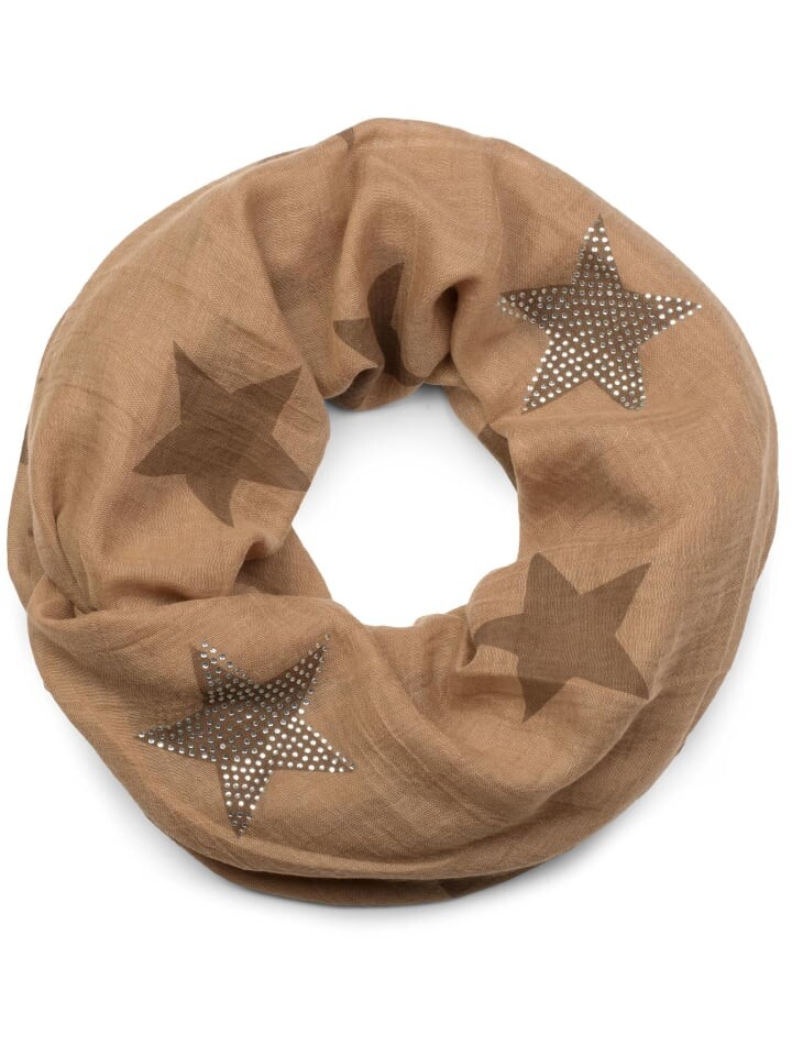 Шарф styleBREAKER, цвет hellbraun/braun
Шарф styleBREAKER, цвет hellbraun/braun