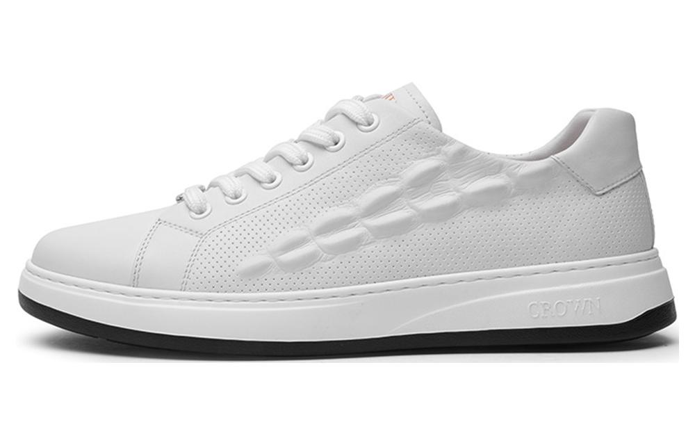 CROWN Низкие повседневные кроссовки мужские белые
CROWN Низкие повседневные кроссовки мужские белые