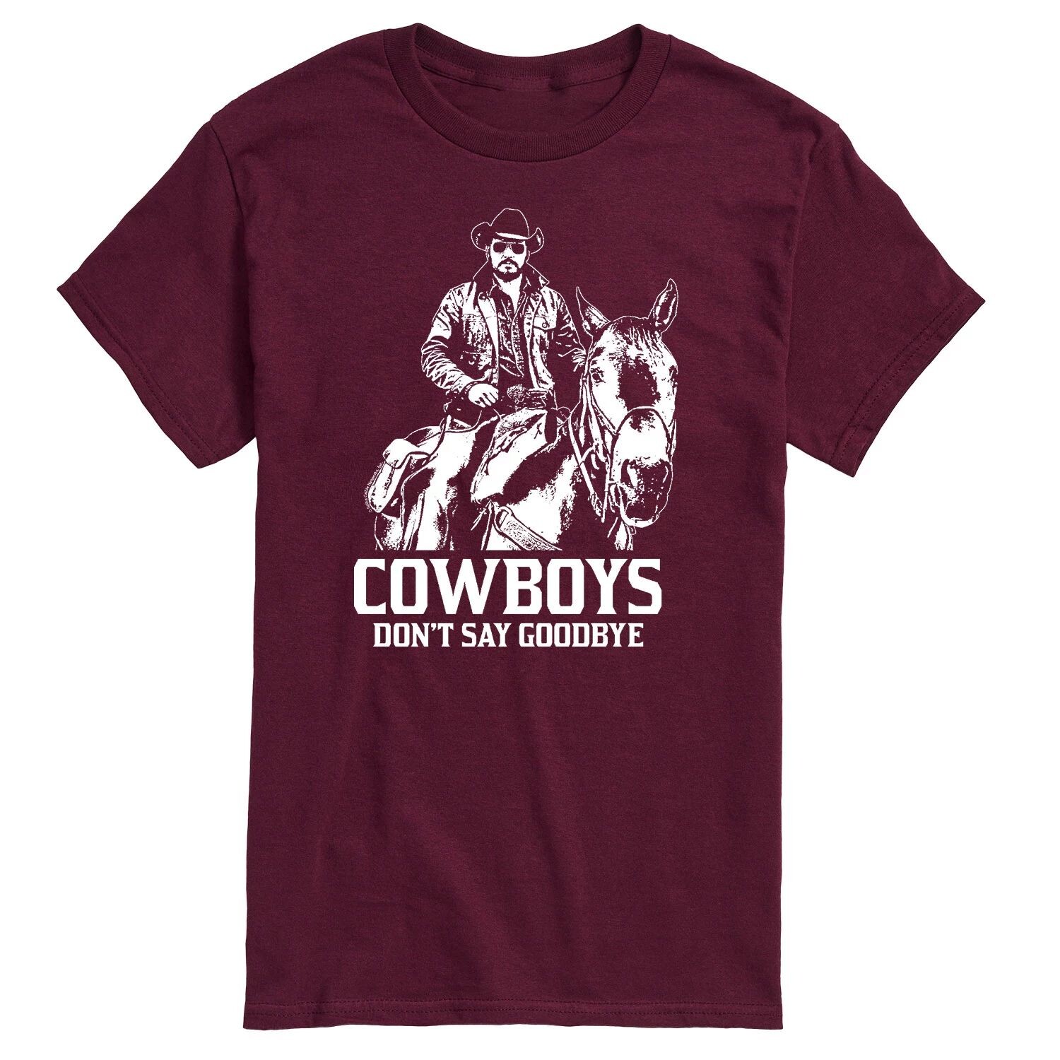 Мужская футболка Yellowstone Don't Say Goodbye Licensed Character 
Мужская футболка Yellowstone Don't Say Goodbye Licensed Character