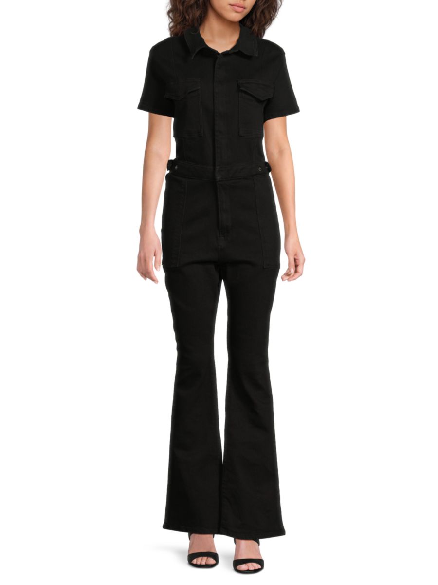 Комбинезон Bootcut Fit-for-Success Good American, черный
Комбинезон Bootcut Fit-for-Success Good American, черный