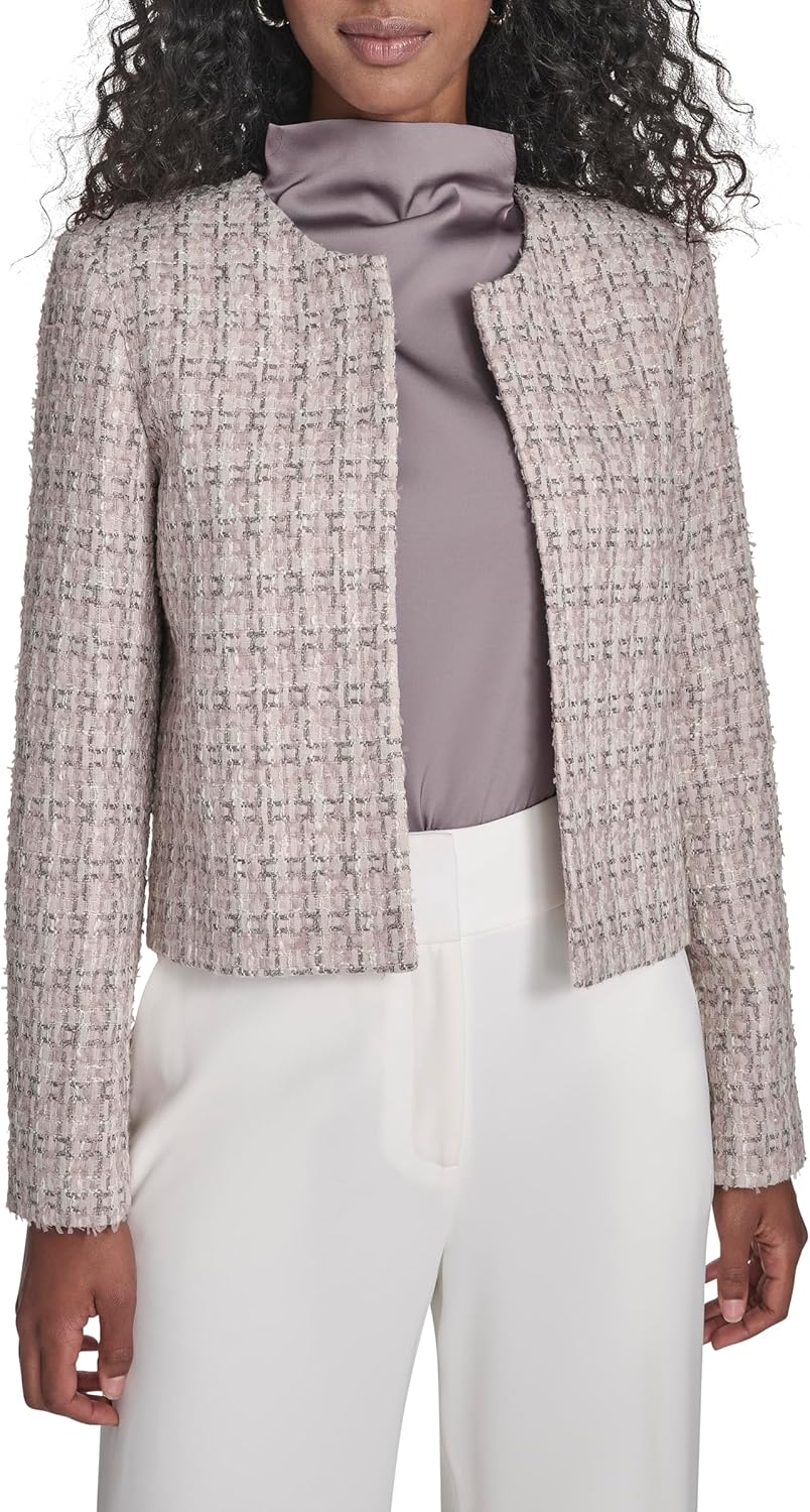 Женская куртка Calvin Klein с открытым передом и подкладкой на плечах, Hydrangea Multi
Женская куртка Calvin Klein с открытым передом и подкладкой на плечах, Hydrangea Multi