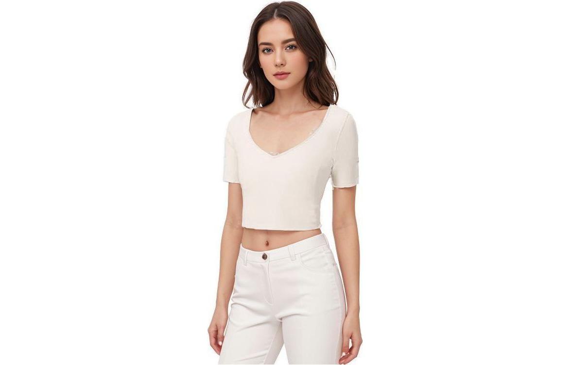 Риббера Контурная Футболка Женская Lululemon, Светлый Айвори/LTIV
Риббера Контурная Футболка Женская Lululemon, Светлый Айвори/LTIV