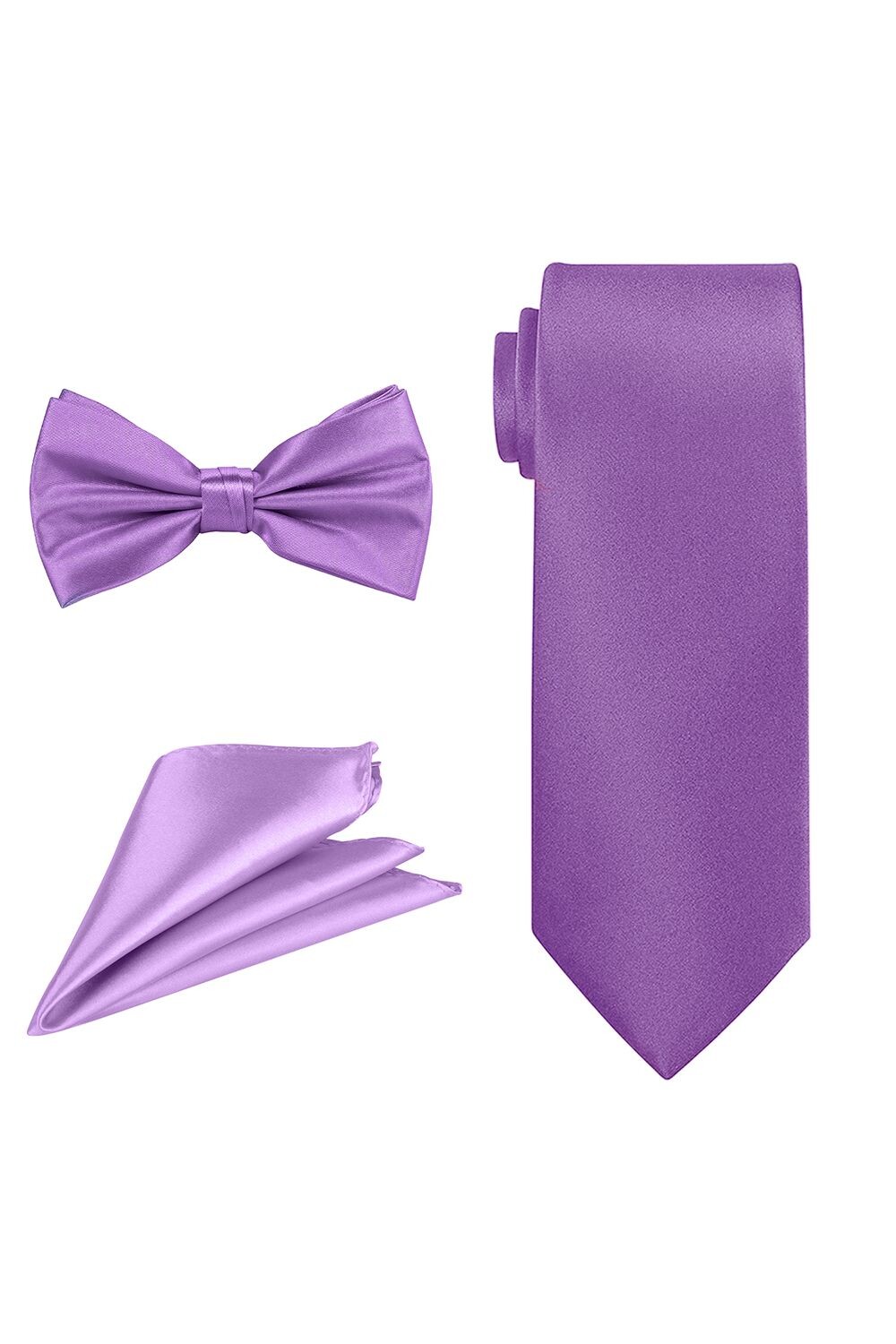 Набор галстук, бабочка и платок Neel Blue, фиолетовый
Набор галстук, бабочка и платок Neel Blue, фиолетовый