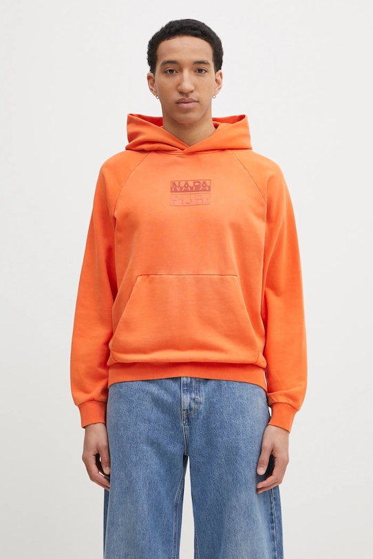 Хлопковая толстовка B-Cortona Napapijri, оранжевый
Хлопковая толстовка B-Cortona Napapijri, оранжевый